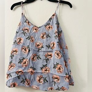 Vintage -  Floral Cami Blouse